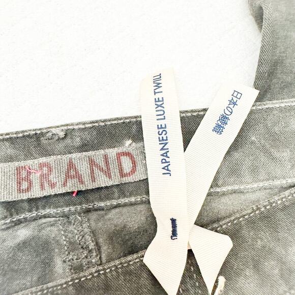 J. Brand The Skinny Japanese Luxe Twill Antique PFD Denim Jeans Black Size 31 - Picture 6 of 10